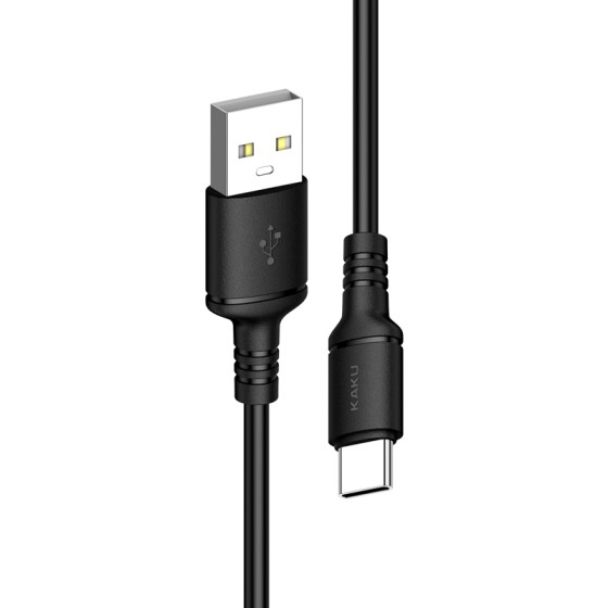 KSC-421/BLACK SMART CHARGING DATA TYPE C (2m) ΜΑΥΡΟ