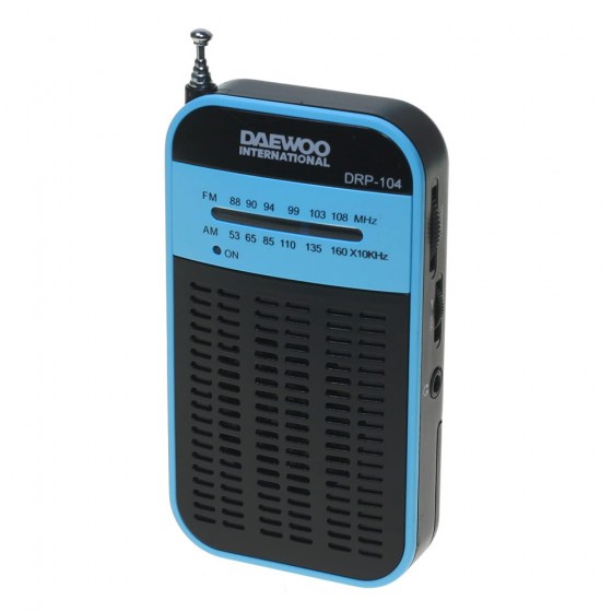 Αναλογικό ραδιόφωνο τσέπης AM/FM DAEWOO DRP 104BL