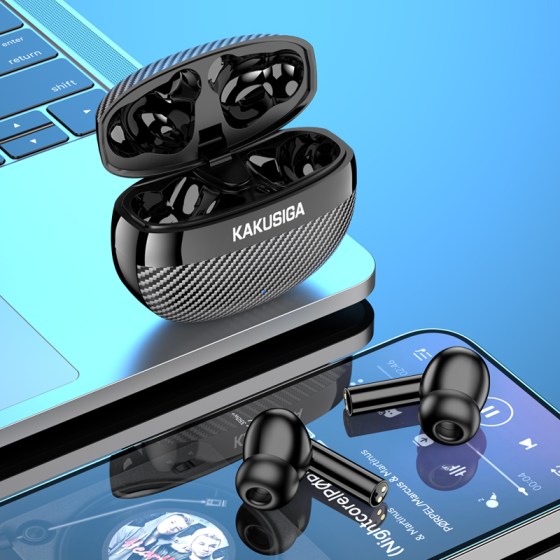 KSC-1455/BLACK BLUETOOTH IN-EAR ΑΚΟΥΣΤΙΚΑ MΑΥΡO