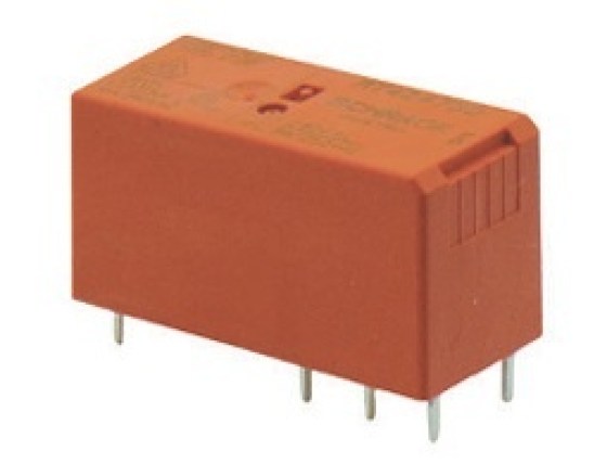 RELAY MINI 2P 12V DC 8A RT424012 TYC